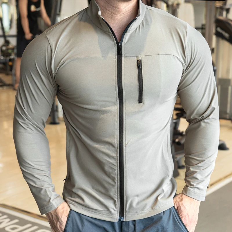 Quick Drying Clothes Men Autum - огляд і ціна Running Gear Jacket