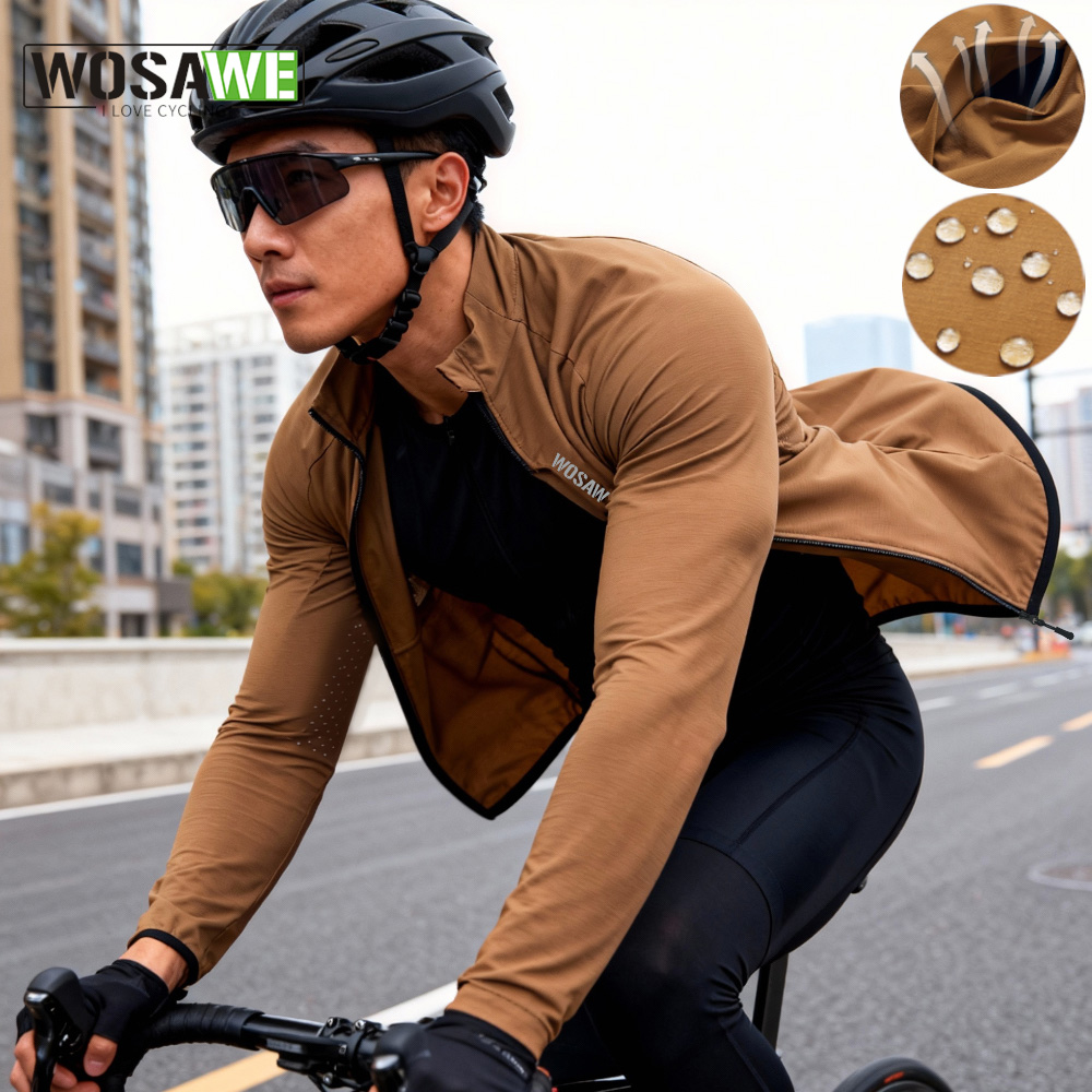 WOSAWE Cycling Windbreaker Uni - огляд і ціна Running Gear Jacket