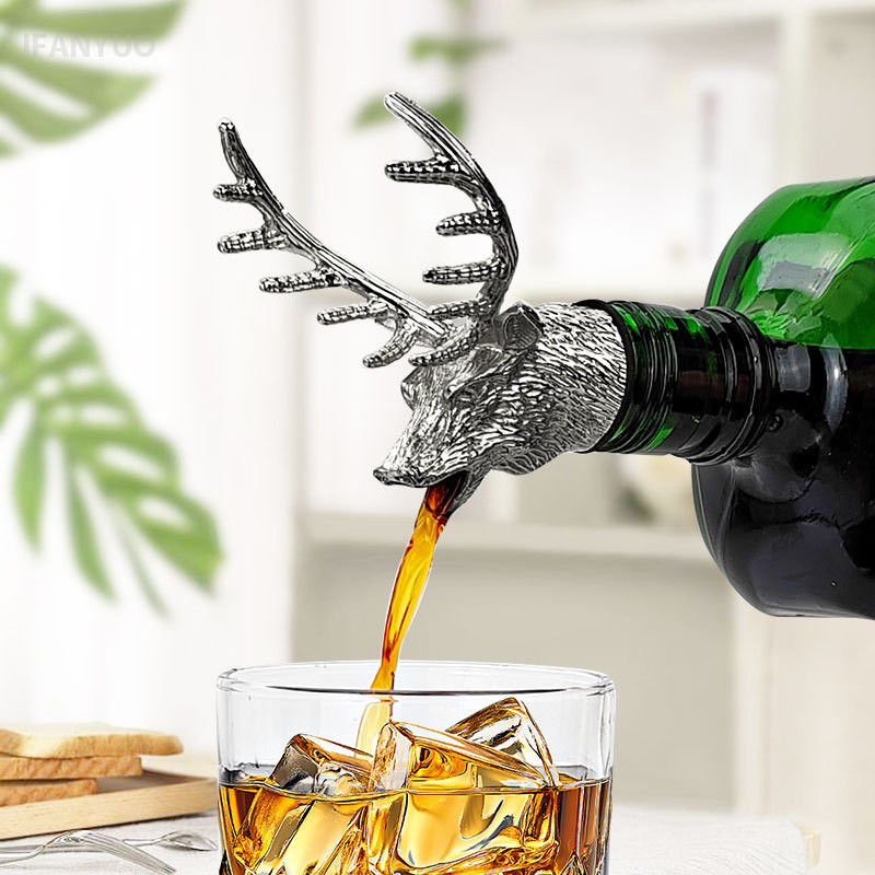Zinc Alloy Deer Head Wine Pour - огляд і ціна Head Racket Boom