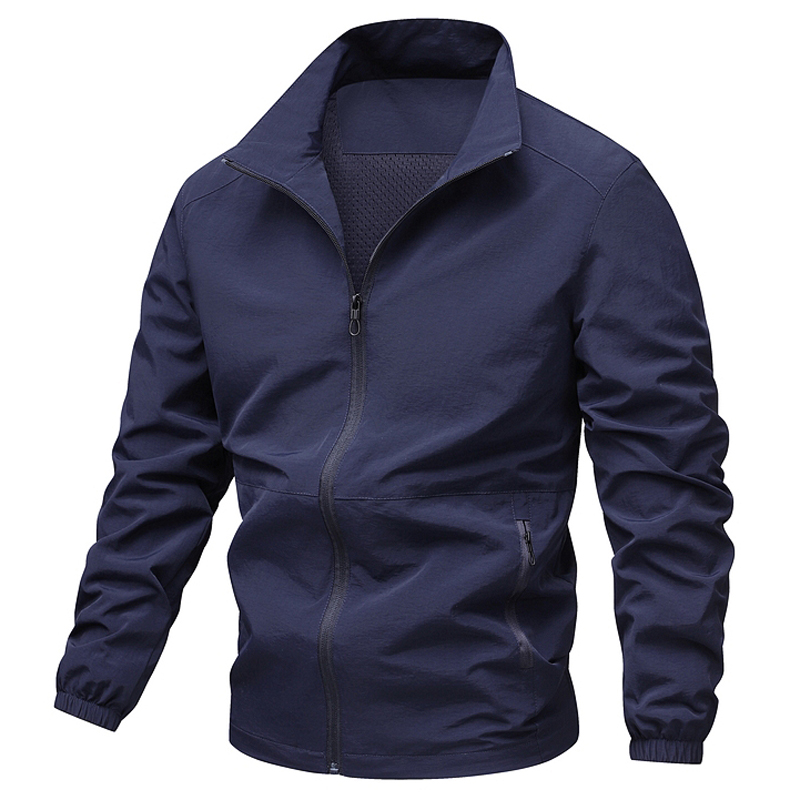 Spring Lightweight Varsity Jac - огляд і ціна Running Gear Jacket