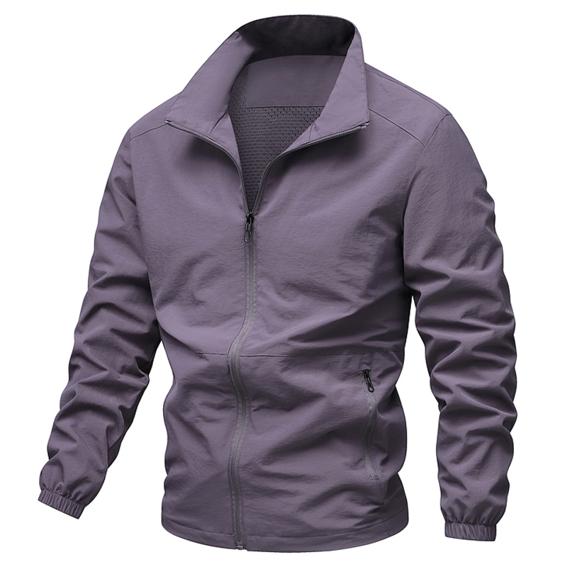 Spring Lightweight Varsity Jac - огляд і ціна Running Gear Jacket