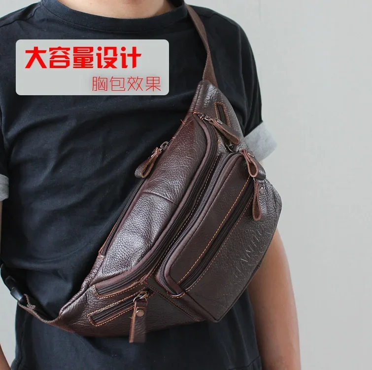 Genuine Cowhide Leather Waist  - огляд і ціна Running Gear For