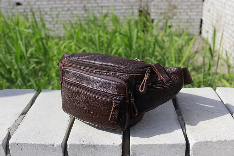 Genuine Cowhide Leather Waist  - огляд і ціна Running Gear For