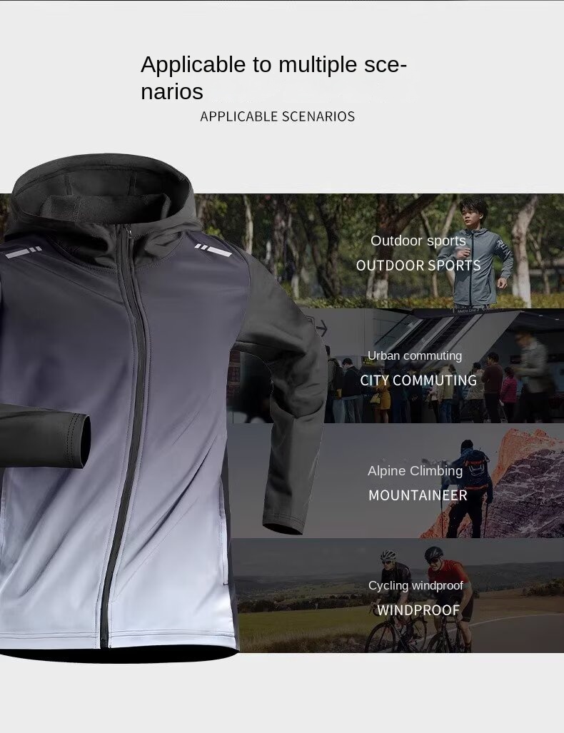 Men's Fall Quick-Dry Running J - огляд і ціна Running Gear Jacket