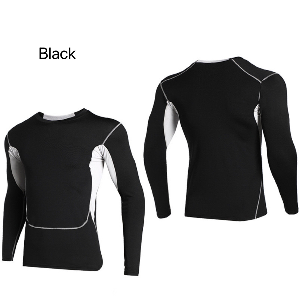 Men's Thermal Compression Tops - огляд і ціна Running Gear Long Sleeve