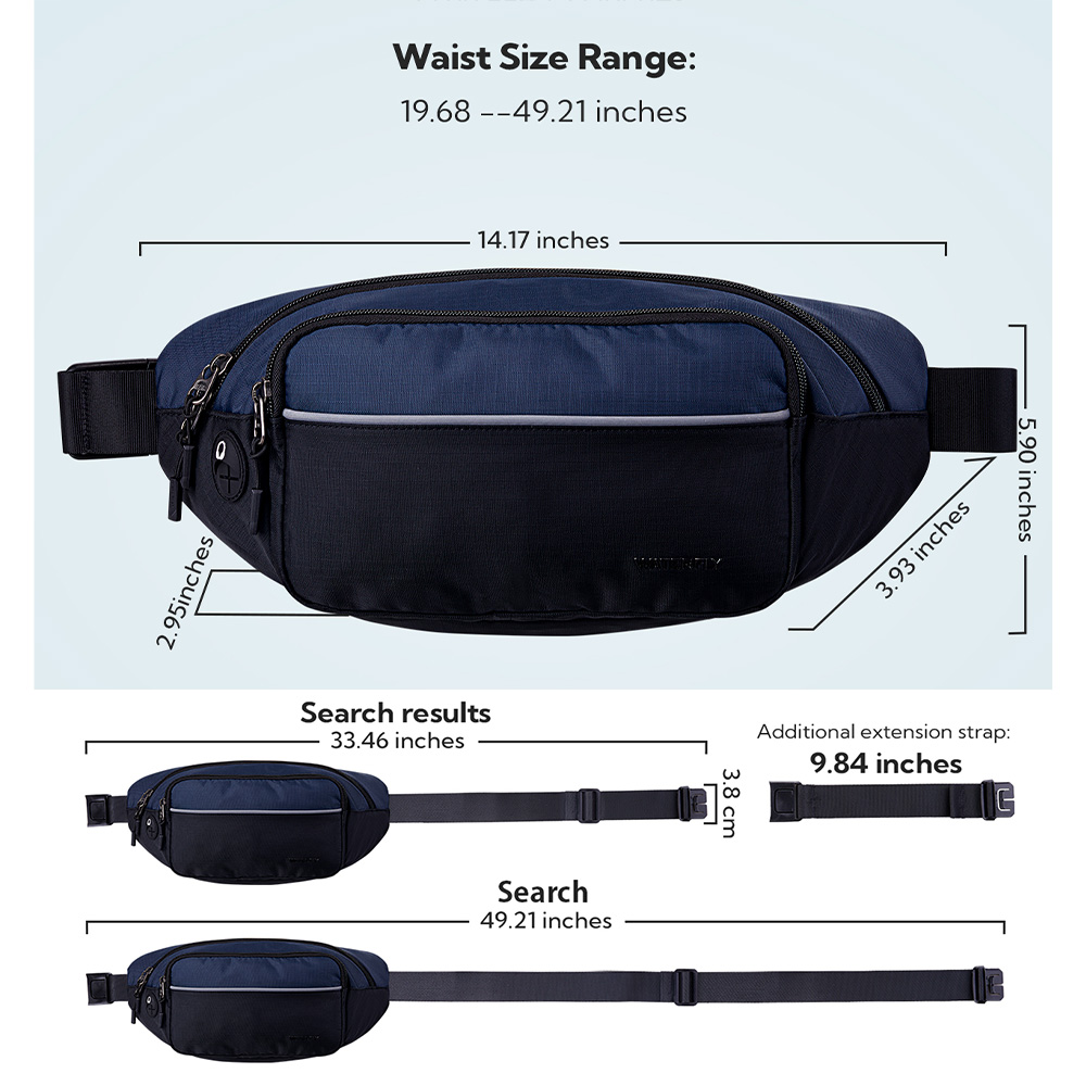 WATERFLY Fanny Pack Waist Bag  - огляд і ціна Running Gear For
