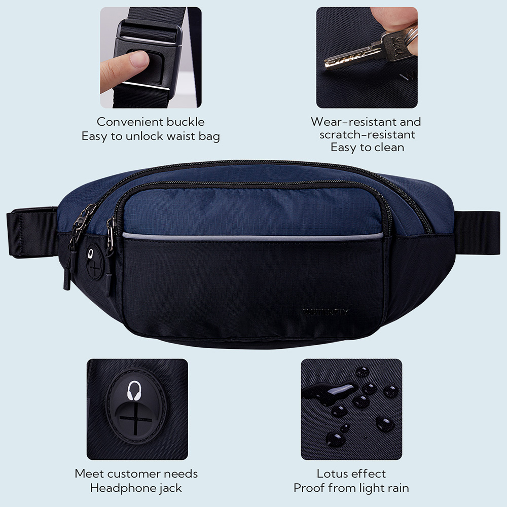 WATERFLY Fanny Pack Waist Bag  - огляд і ціна Running Gear For