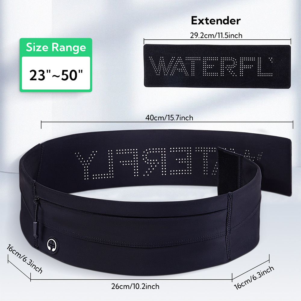 WATERFLY Running Belt Fanny Pa - огляд і ціна Running Gear For