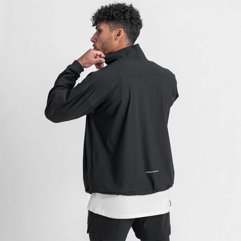 Men's Gym Running Hoodies Body - огляд і ціна Running Gear Jacket